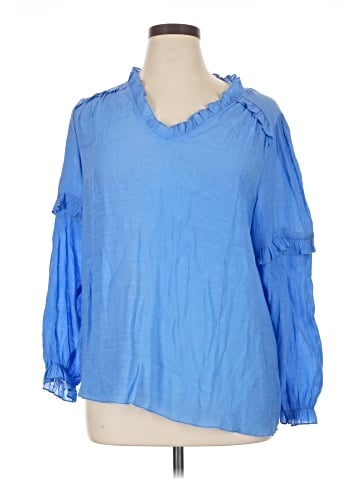 Counterparts 3/4 Sleeve Blouse (view 1)