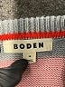 Boden 100% Cotton Color Block Gray Turtleneck Sweater Size XS - photo 7