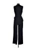 Spense Solid Black Jumpsuit Size 10 - photo 2