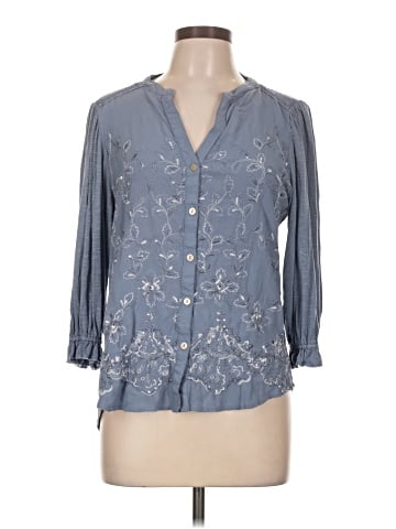 Democracy 3/4 Sleeve Blouse (view 1)