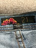 Forever 21 Blue Denim Shorts Size 28 waist - photo 3