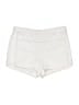 J.Crew 100% Cotton Chevron-herringbone Ivory Shorts Size 00 - photo 1