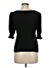 CeCe Black 3/4 Sleeve Top Size M - photo 2