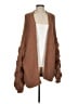 TOBI 100% Acrylic Brown Cardigan Size S - photo 1