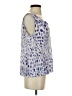 Gap Silver Sleeveless Blouse Size S - photo 4