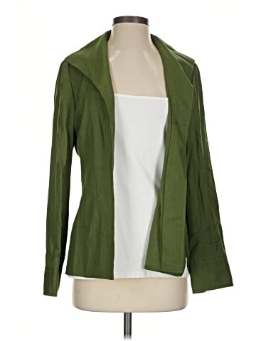 Linda Allard Ellen Tracy Silk Blazer (view 1)