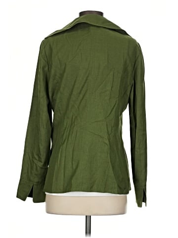 Linda Allard Ellen Tracy Silk Blazer (view 2)