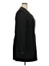 DKNY Solid Black Coat Size 18 - photo 4