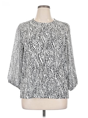 Simply Vera Vera Wang 3/4 Sleeve T-Shirt (view 1)