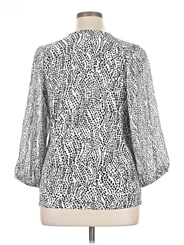 Simply Vera Vera Wang 3/4 Sleeve T-Shirt (view 2)