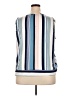 Lavish 100% Polyester Blue Sleeveless Blouse Size XXL - photo 2