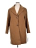 Fleurette 100% Acetate Brown Coat Size 16 - photo 1