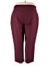 Lands' End Solid Burgundy Active Pants Size 22W - photo 2