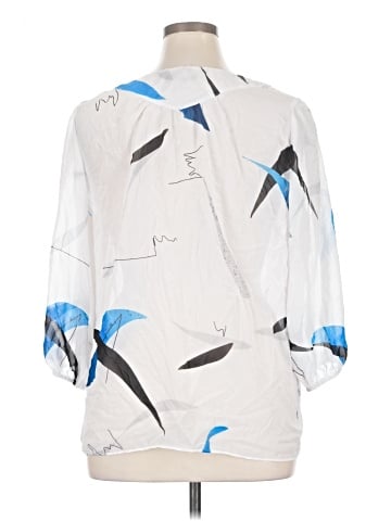 Alfani 3/4 Sleeve Blouse (view 2)