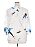 Alfani 100% Polyester Print White 3/4 Sleeve Blouse Size XL - photo 2