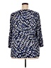 JM Collection Blue 3/4 Sleeve Blouse Size 2X - photo 2
