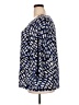 JM Collection Blue 3/4 Sleeve Blouse Size 2X - photo 5
