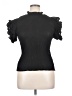 Haute Monde Black Short Sleeve Top Size XL - photo 1