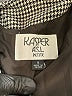 Kasper A.S.L. Houndstooth Gray Blazer Size 4 Petite - photo 6