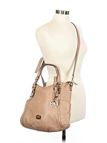 MICHAEL Michael Kors Leather Shoulder Bag (view 2)