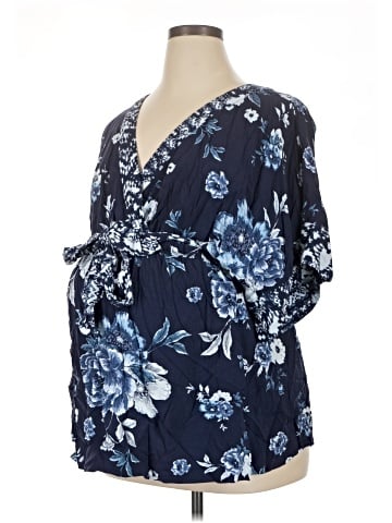 Jessica Simpson Short Sleeve Blouse (view 1)