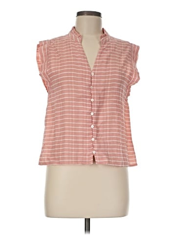 Carve Designs Sleeveless Button-Down Shirt (view 1)