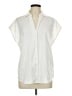 Express White Short Sleeve Blouse Size L - photo 1