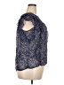 DR2 100% Polyester Blue Sleeveless Blouse Size XXL - photo 4