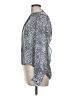 Guess Paisley Gray Long Sleeve Blouse Size L - photo 5