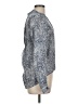 Guess Paisley Gray Long Sleeve Blouse Size L - photo 4