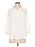 Papermoon 100% Polyester Ivory 3/4 Sleeve Blouse Size L - photo 1