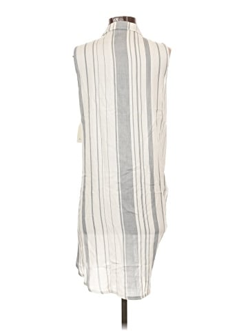 Coco + Carmen Sleeveless Button-Down Shirt (view 2)