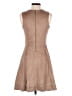 Cato 100% Polyester Tan Casual Dress Size 4 - photo 2