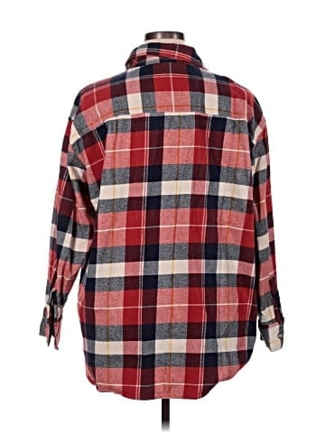 Natural Reflections Long Sleeve Button-Down Shirt (view 2)