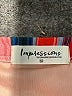Impressions Stripes Red Jumpsuit Size M - photo 4