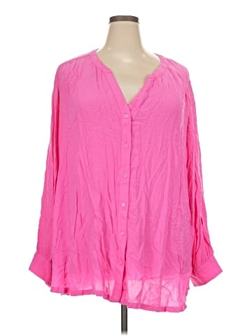 Terra & Sky Long Sleeve Blouse (view 1)