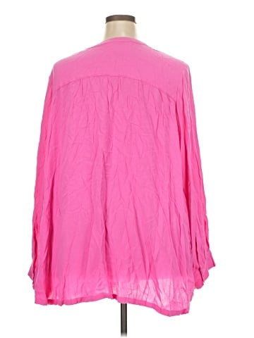 Terra & Sky Long Sleeve Blouse (view 2)