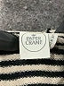 Paper Crane Stripes Black Pullover Sweater Size L - photo 7