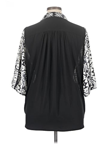Karen Kane 3/4 Sleeve Blouse (view 2)