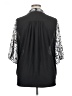 Karen Kane Silver 3/4 Sleeve Blouse Size XL (estimated) - photo 2