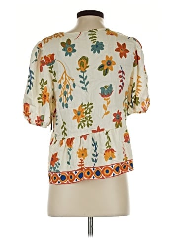 CeCe Short Sleeve Blouse (view 2)