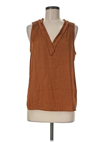 White House Black Market Sleeveless Blouse (view 1)