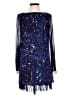 Tory Burch Graphic Blue Cocktail Dress Size 2 - photo 1