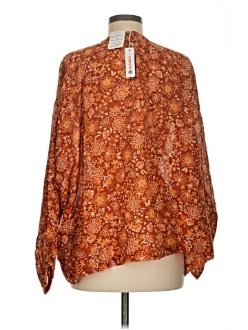 Sundry 3/4 Sleeve Blouse (view 2)