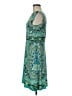 Apt. 9 Paisley Teal Cocktail Dress Size M - photo 5