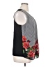 NY&C 100% Polyester Black Sleeveless Blouse Size XL - photo 4