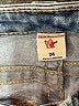 True Religion Hearts Blue Jeans Size 24 waist - photo 4