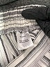Allison Joy 100% Rayon Stripes Silver Casual Pants Size S - photo 8