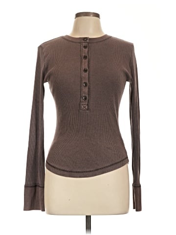 Aerie Long Sleeve Henley (view 1)