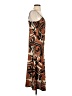 Forever 21 Paisley Brown Cocktail Dress Size S - photo 4